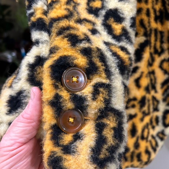 VIVIENNE WESTWOOD LEOPARD PRINT WITTGENSTEIN COAT JACKET UNISEX OVERSIZED - Picture 7 of 14